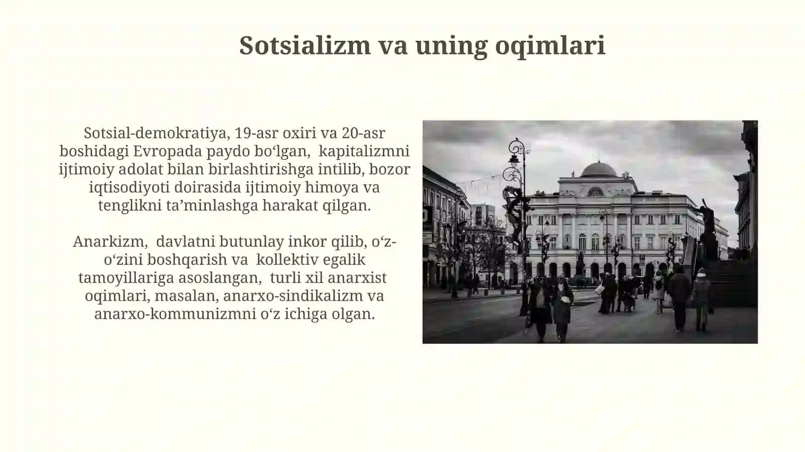 Siyosiy institutlar, mafkuralar va fikrlar xilma-xilligi 4