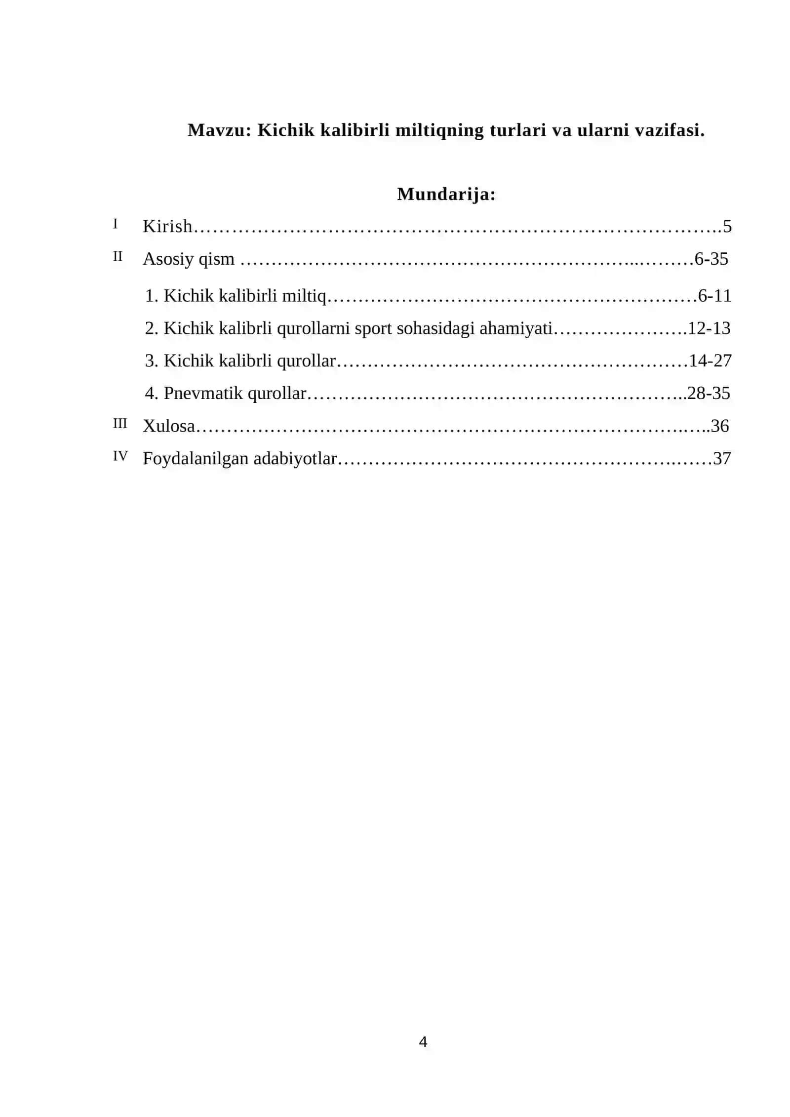 Kichik kalibirli miltiqning turlari va ularni vazifasi 4