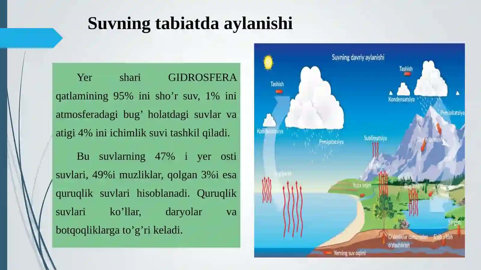 Suvning xossalari 4