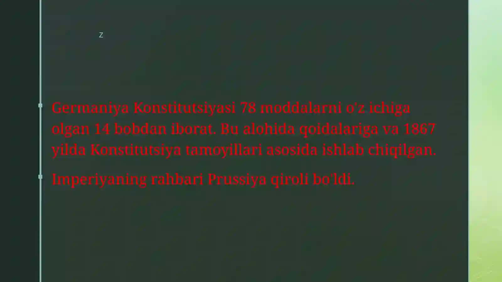 Germaniya imperiyasi konstitutsiyasi 4