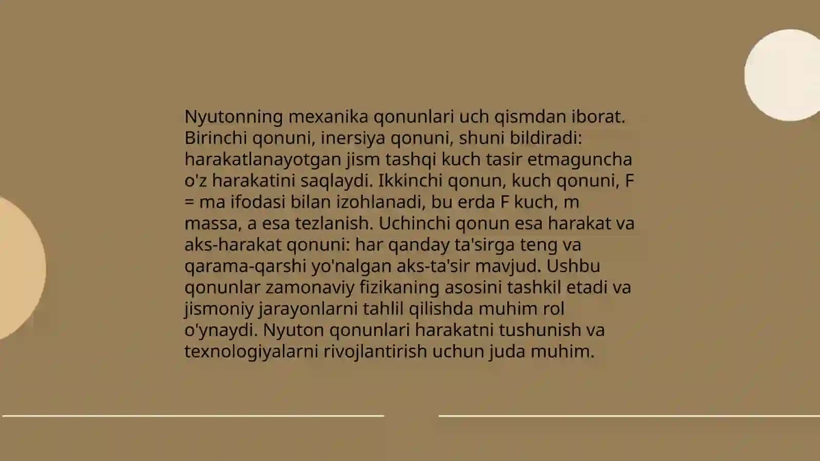 Mexanik ish. Kuchlarning potensial maydoni 4