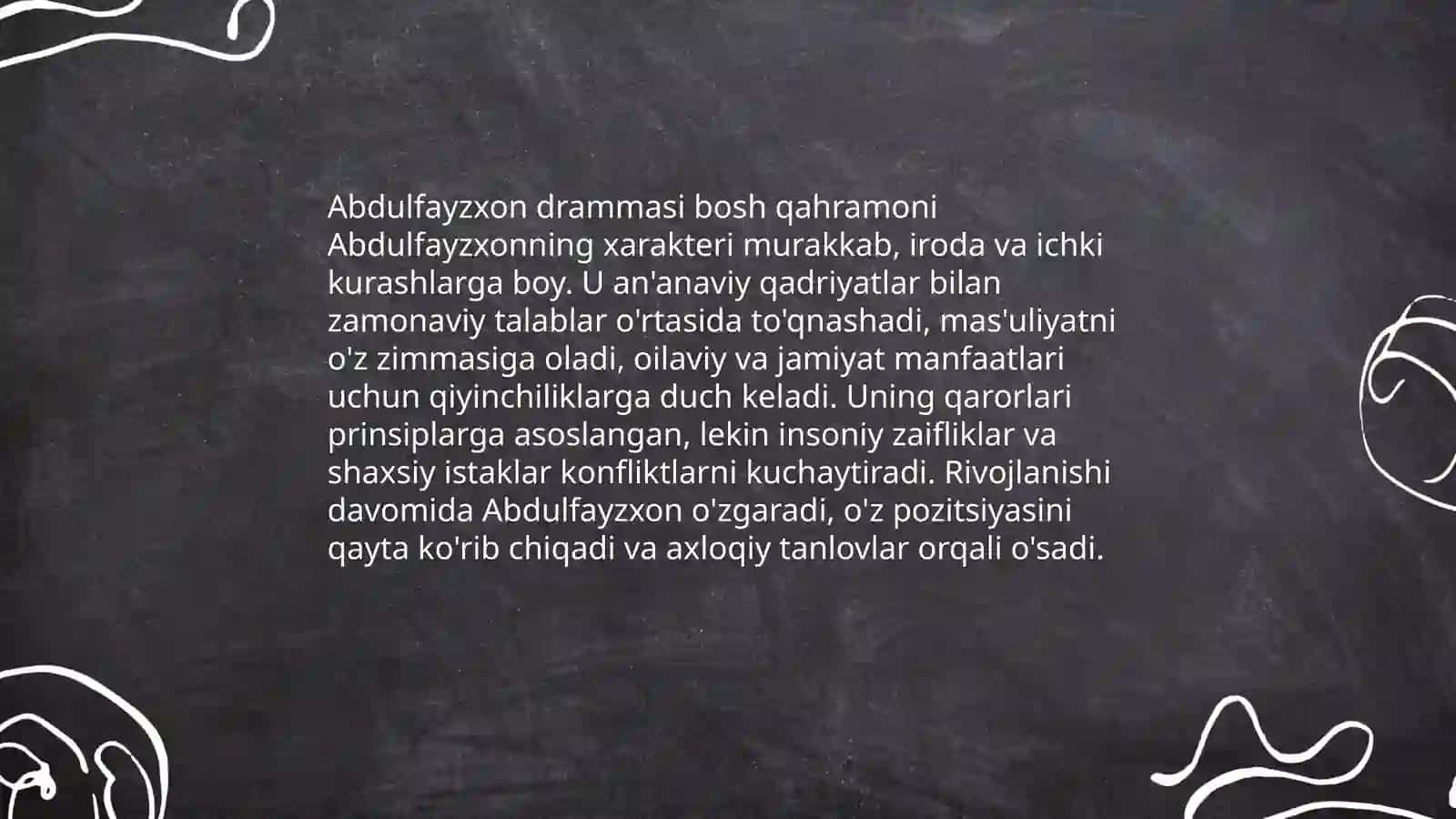 Abdulfayzxon drammasi 4