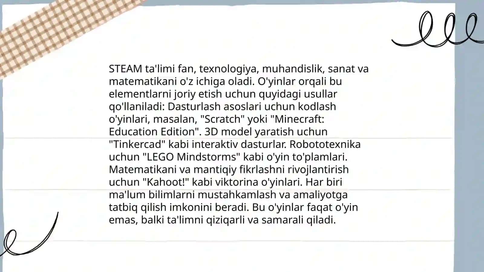 STEAM ta'lim texnologiyasini maktabgacha ta'limda qo'llashning muhimligi 4