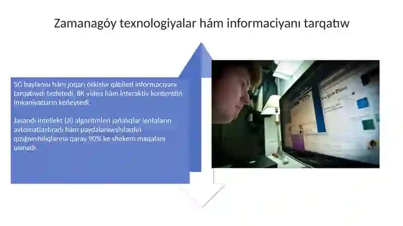 Informaciya tarqatıw mádeniyatınıń rawajlanıwı 4
