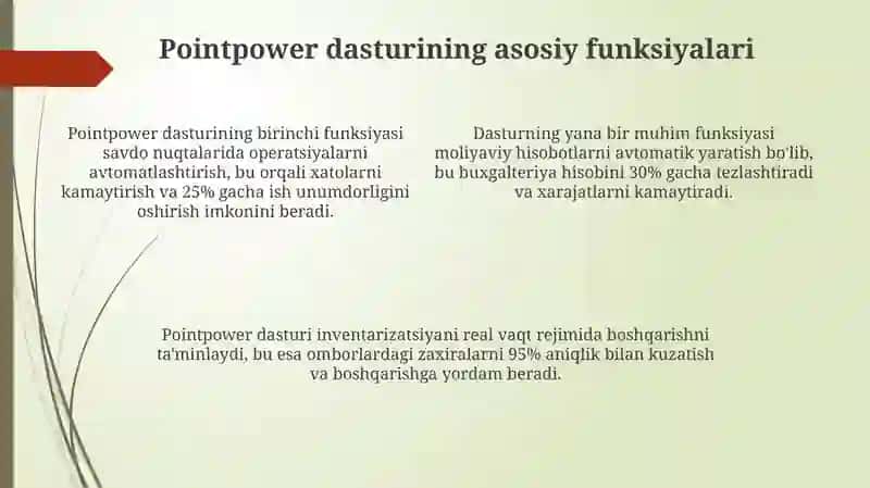 Pointpower dasturi 4