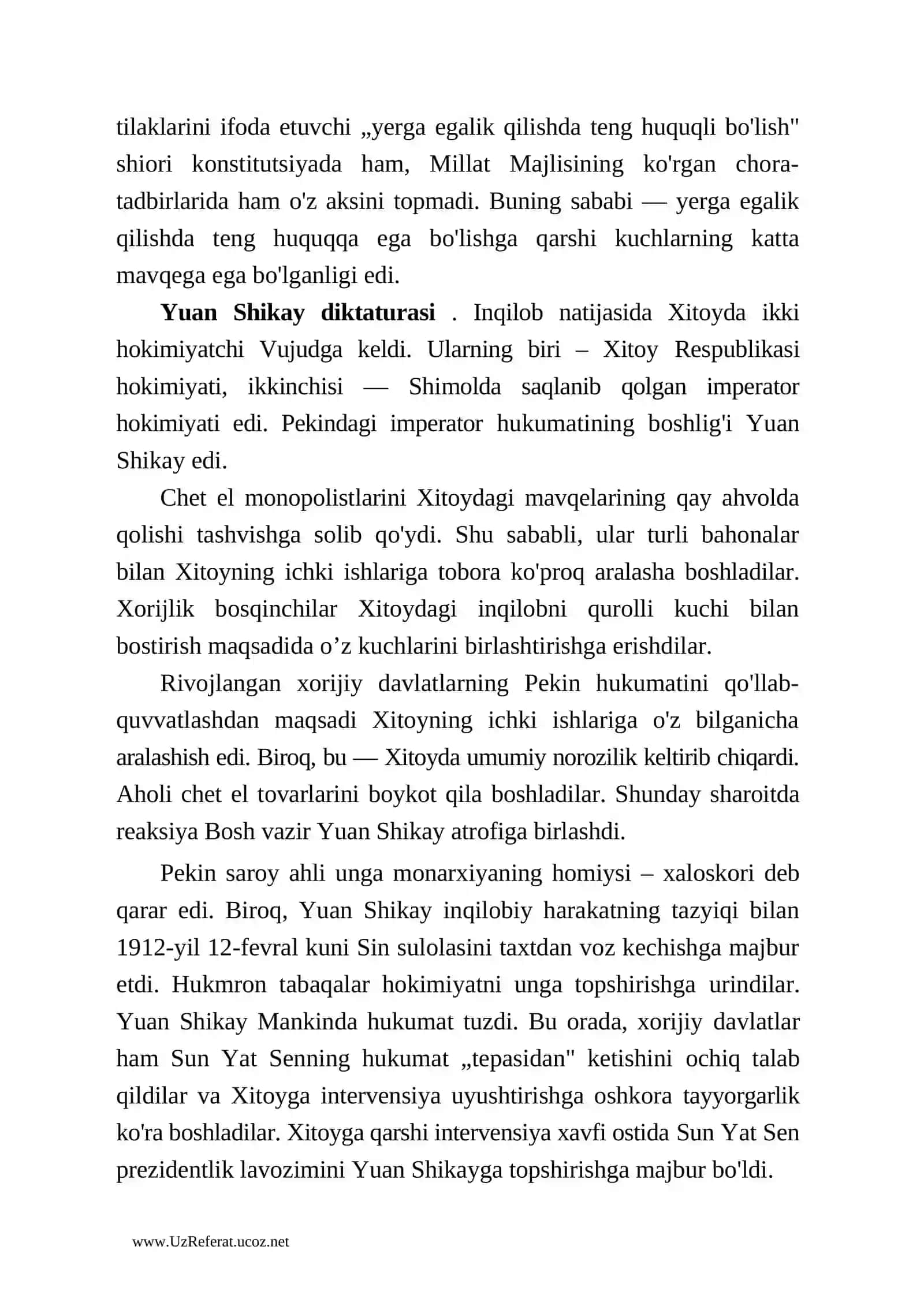 Xitoyning ijtimoiy-iqtisodiy va siyosiy ahvoli 4