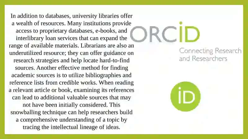 Finding and evaluating academic sources 4