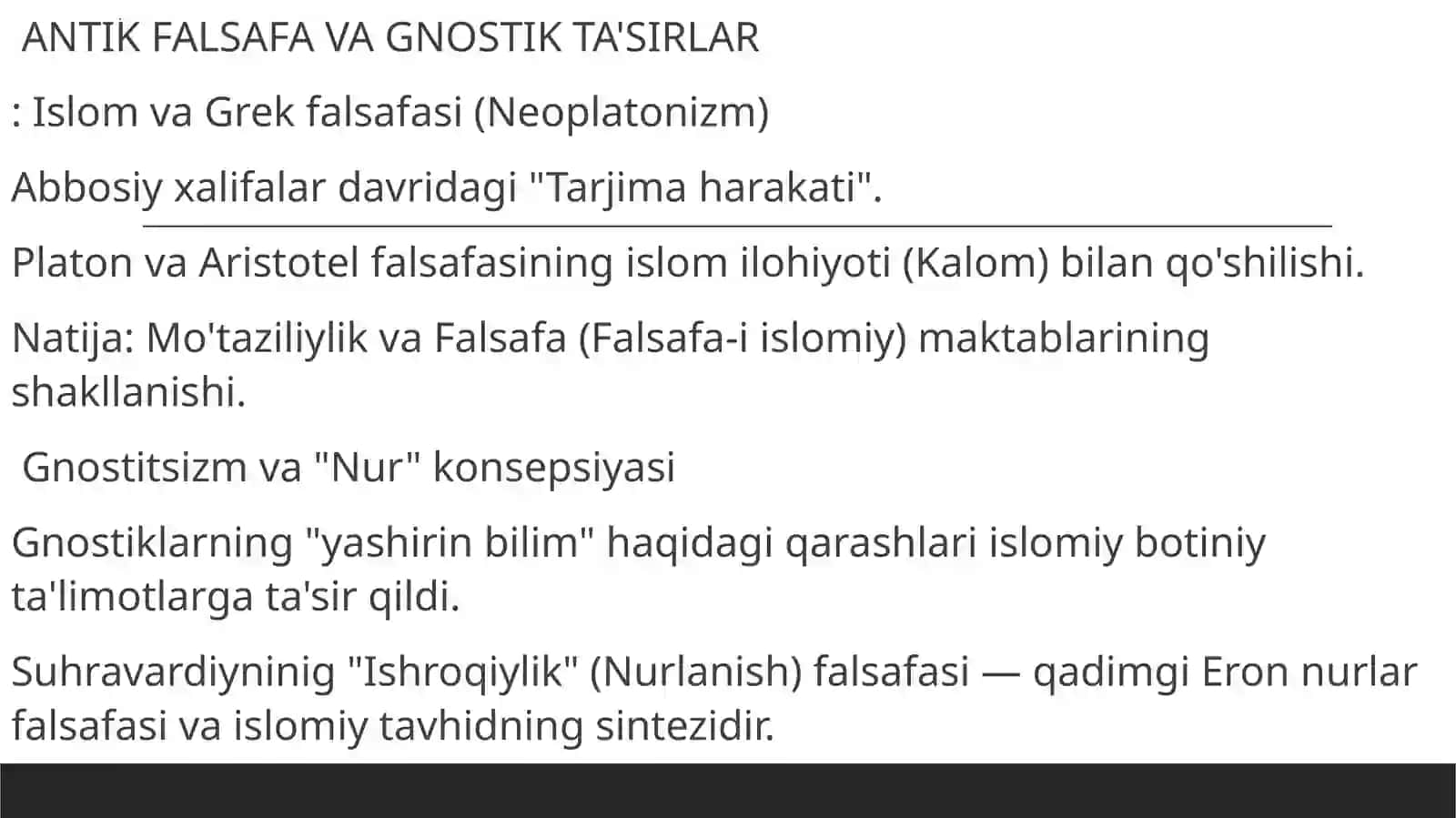 Islom va boshqa dinlarga oid qarashlar sinkretlashuvi natijasida shakllangan diniy ta'limotlar tarixi 4