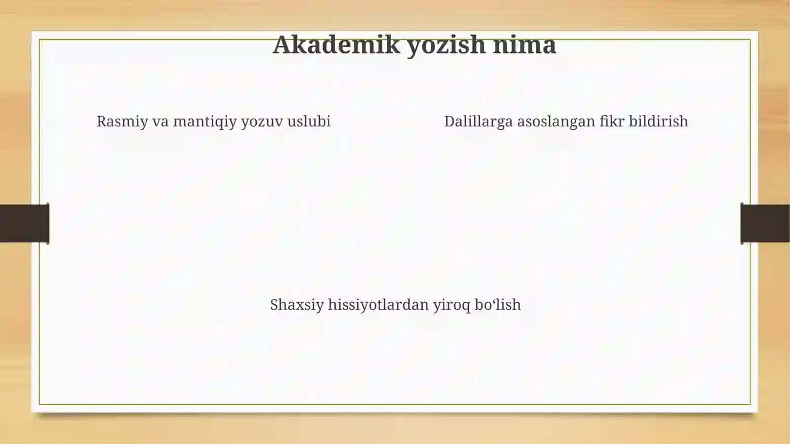 Akademik yozish 4