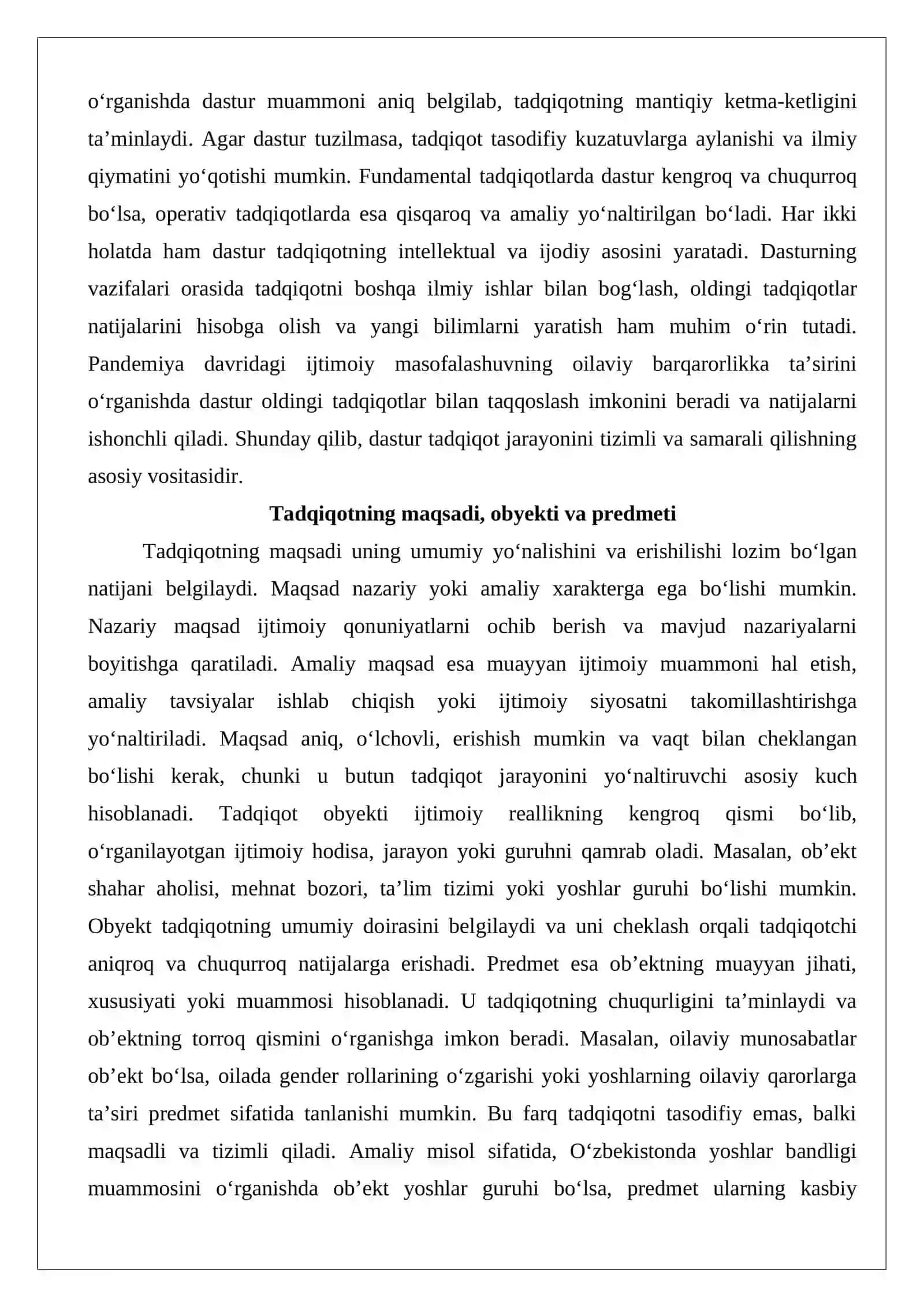 Sotsiologik tadqiqot dasturi va tuzish texnikasi 4