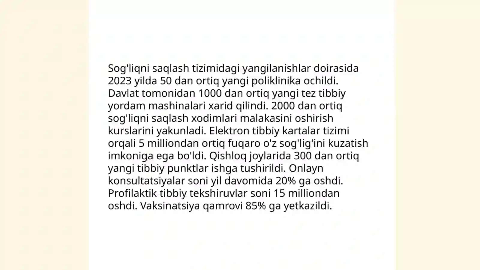 O'zbekiston Respublikasida ta'lim tizimidagi islohotlar 4