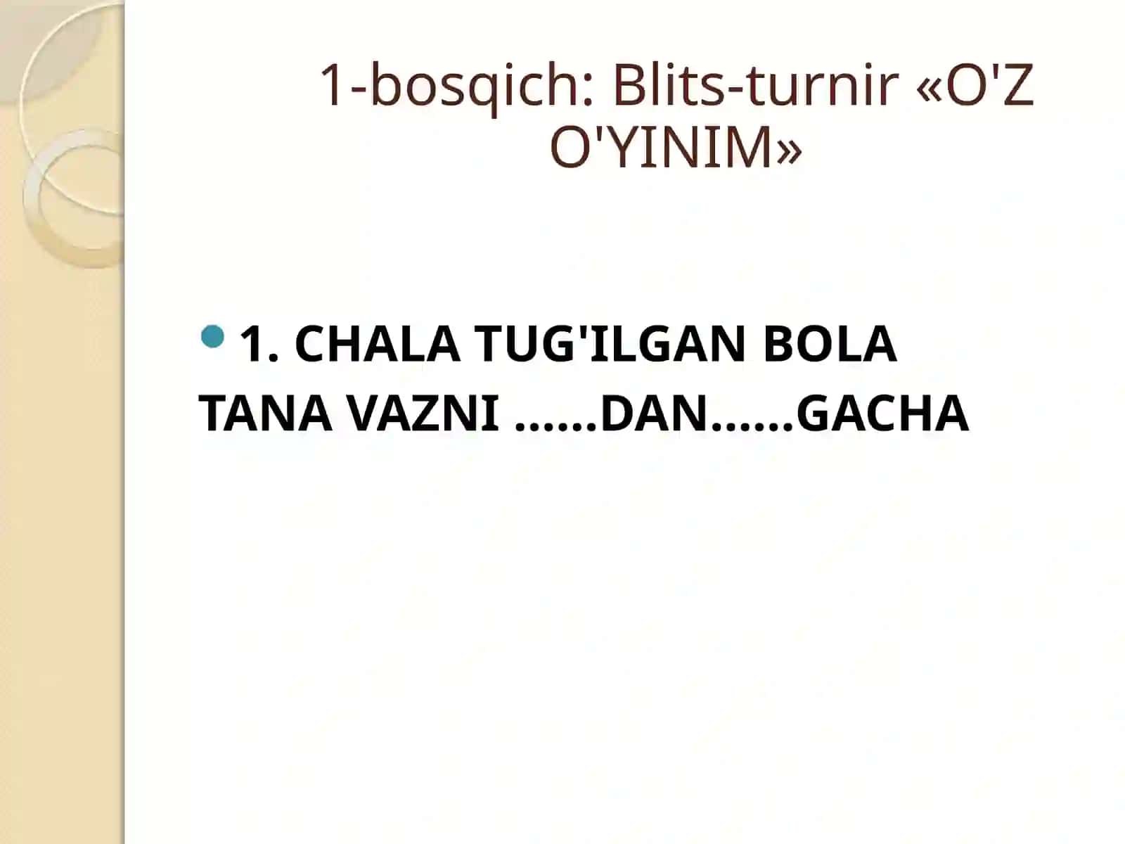 Bolalarga yordamga shoshilaman kasbiy mahorat tanlovi 4