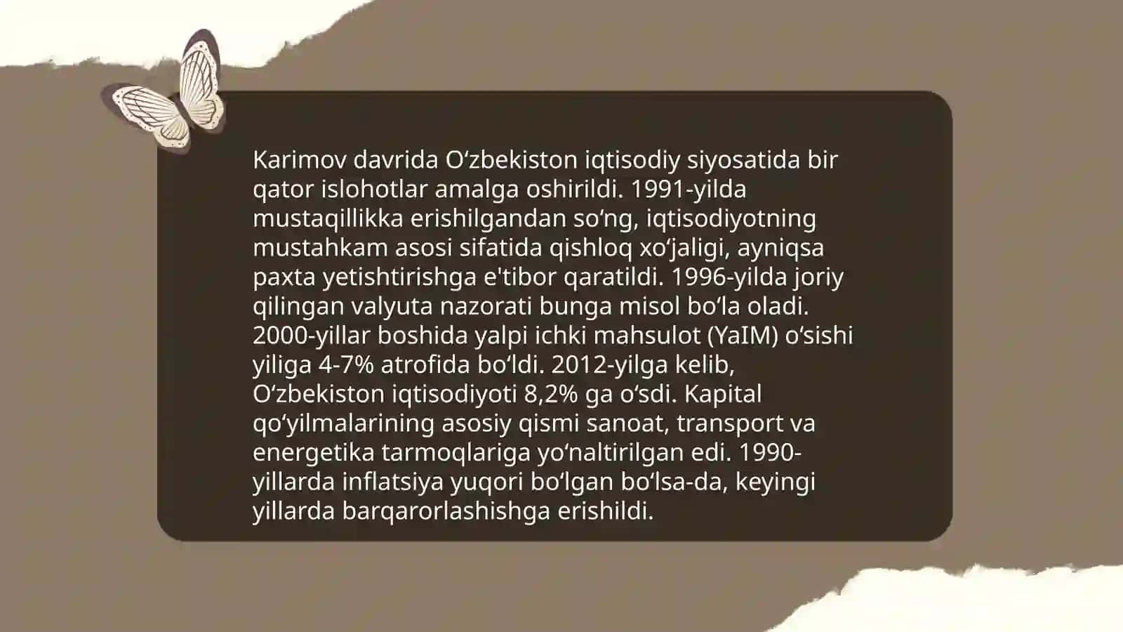 Islom Karimov davridagi siyosat 4