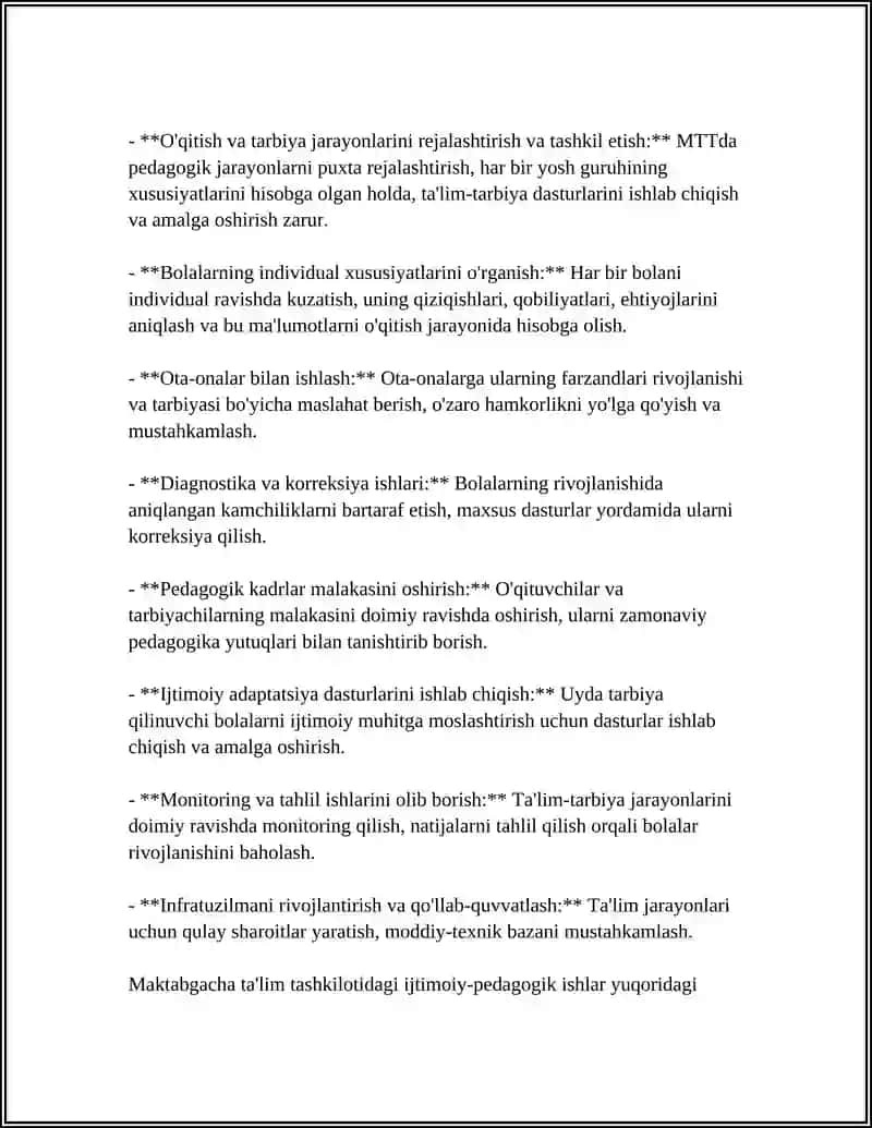 MAKTABGACHA TAʼLIM TASHKILOTIDA IJTIMOIY PEDAGOGIK ISHLAR MAVZUSIDA 4