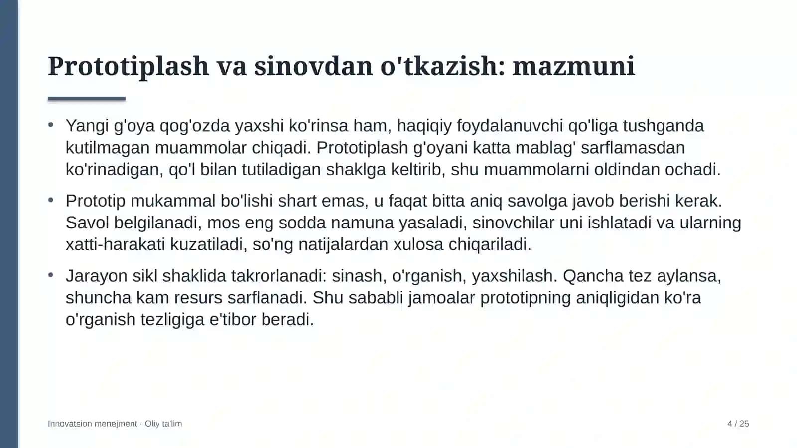 Gaz transporti tizimida prototiplash va sinovdan o'tkazish 4