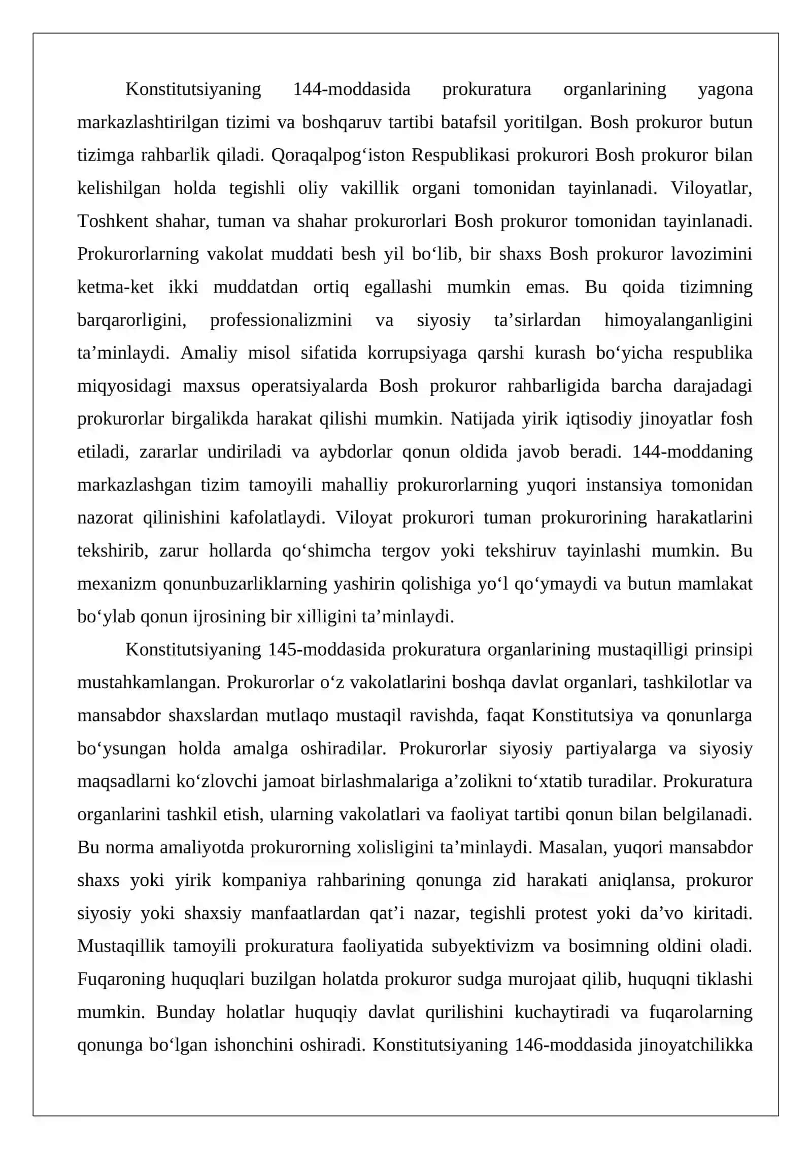 O‘zbekiston Respublikasi prokuraturasi tizimi 4