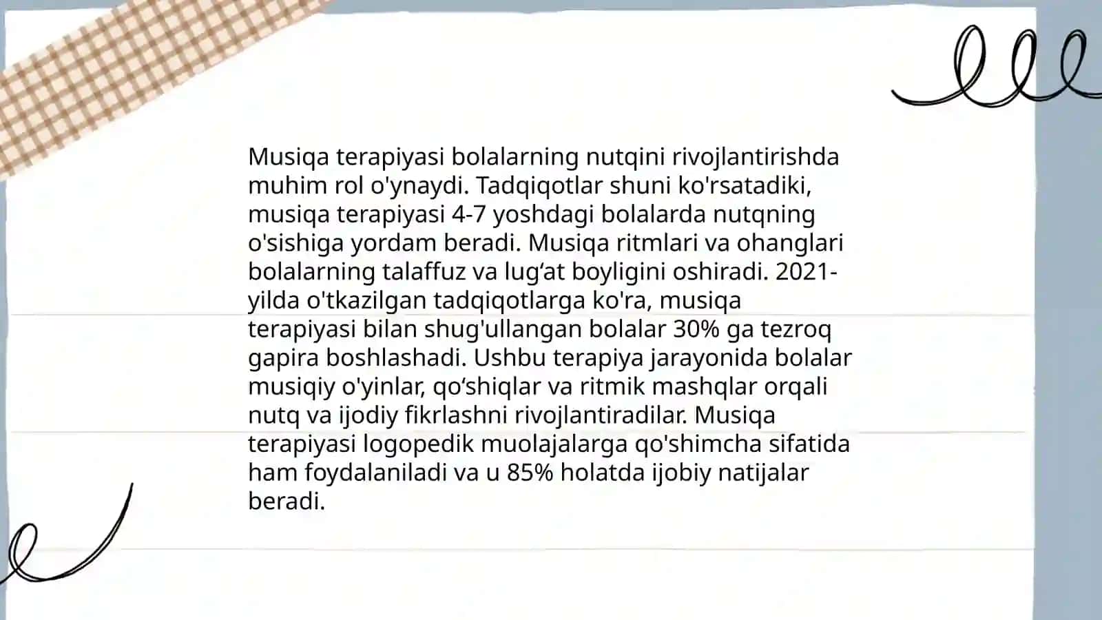 Nutqida niqsoni bo’lgan bolalarga musiqiy talim berishning ahamiyati 4