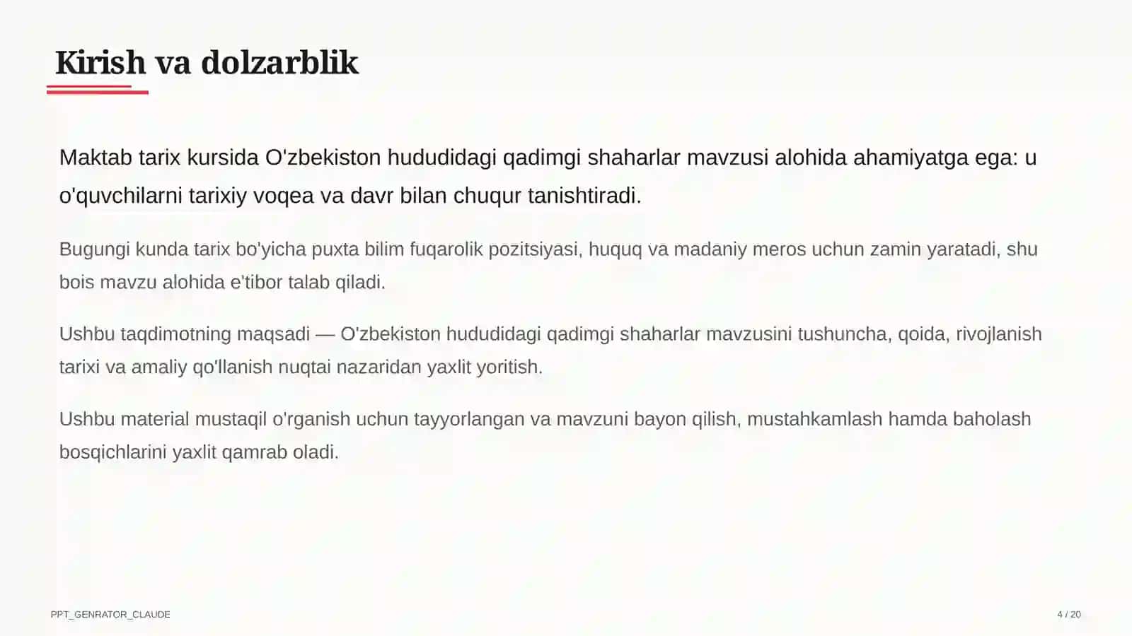 O'zbekiston hududidagi qadimgi shaharlar (5-sinf) 4