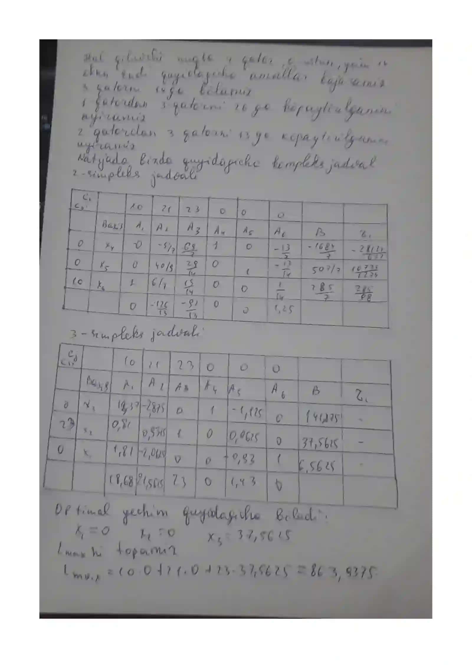 Algoritmlarni loyihalash fani bo’yicha LABORATORIYA ISHI 4