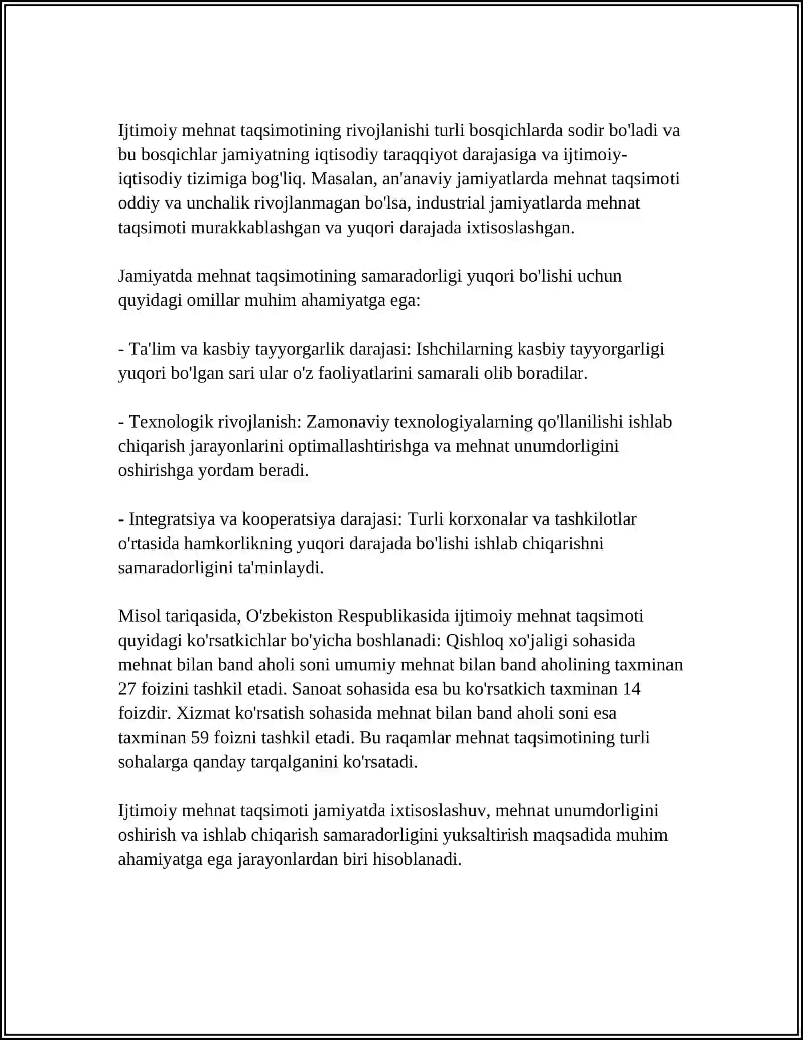IJTIMOIY MEHNAT TAQSIMOTINING MOHIYATI 4