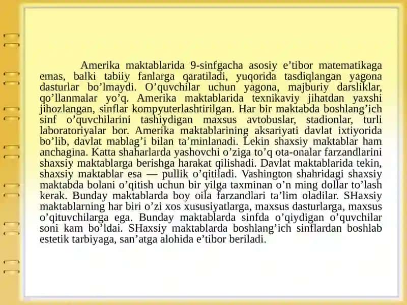 Iqtisodiyrivojlanganxorijiydavlatlardata’limtizimi 4