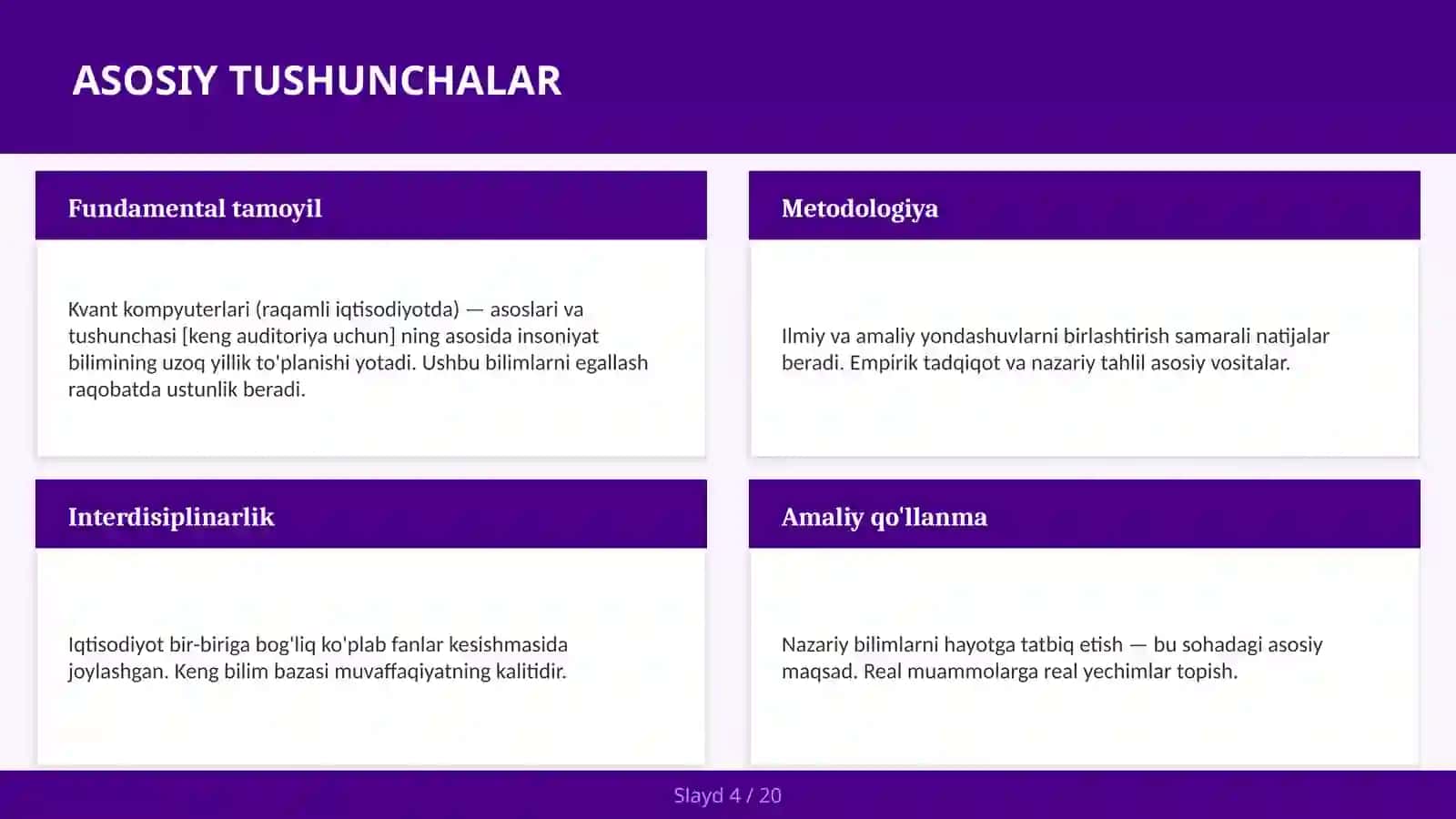 Kvant kompyuterlari (raqamli iqtisodiyotda) — asoslari va tushunchasi [keng auditoriya uchun] 4
