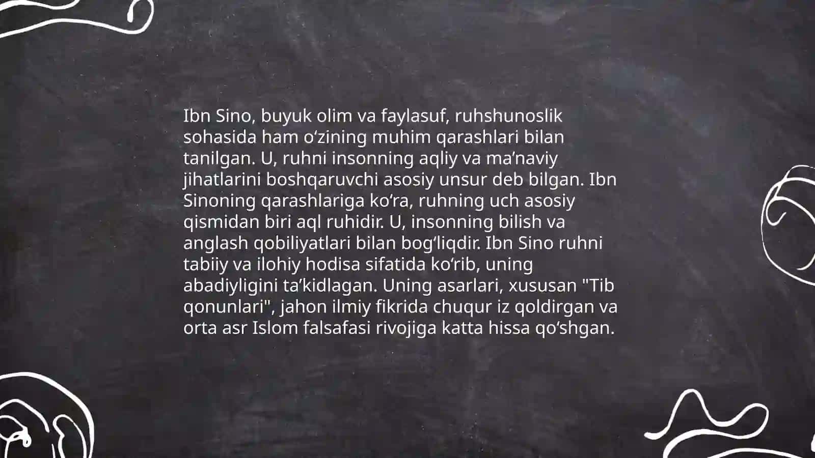 Sharq mutafakkirlarining psixologik qarashlari psixologik kasalliklar 4
