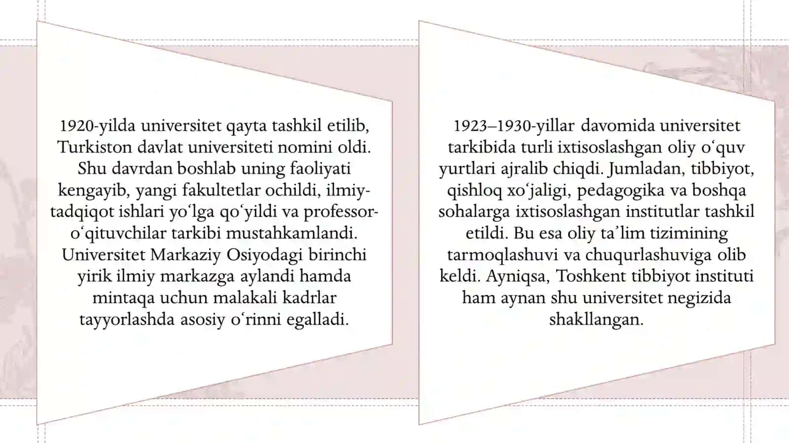 Turkiston davlat universitetining tashkil topishi va rivojlanish bosqichlari 4