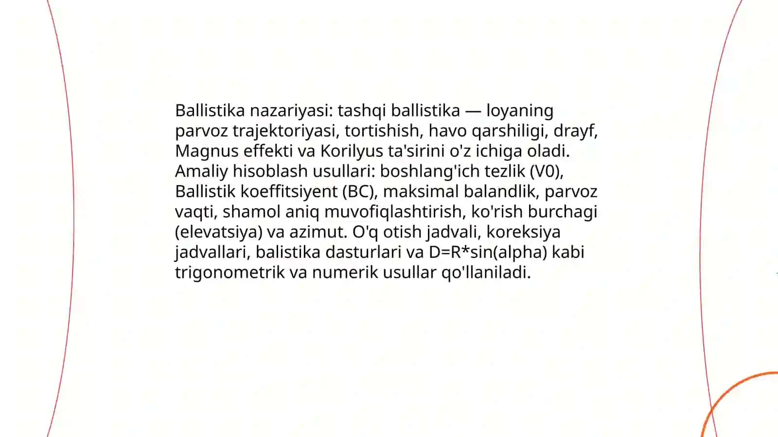 Uzoq masofaga o'q otish texnikasi 4