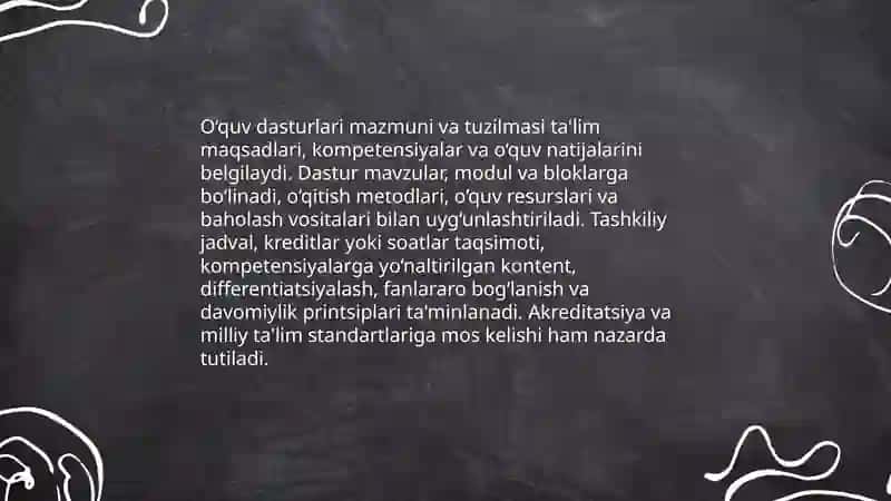 Ta'lim mazmuni 4