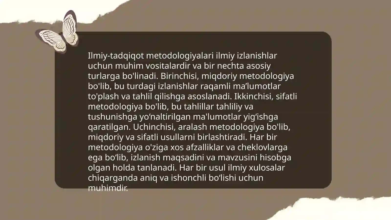 Pedagogika fan sifatida. Ilmiy pedagogik tadqiqotlar metodologiyasi va metodlari 4