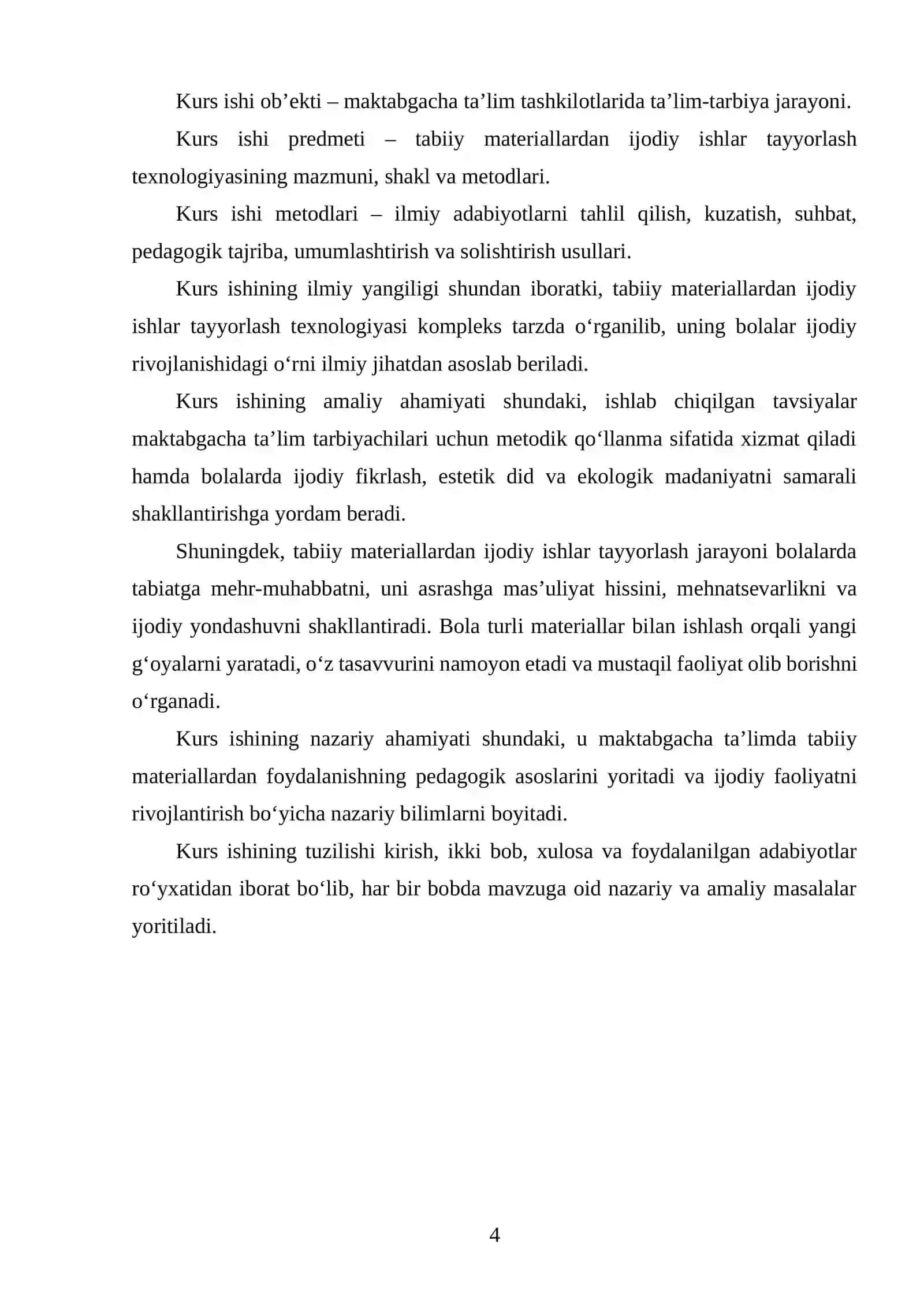 Tabiy materiallardan ijodiy ishlar tayyorlash texnalogiyasi 4