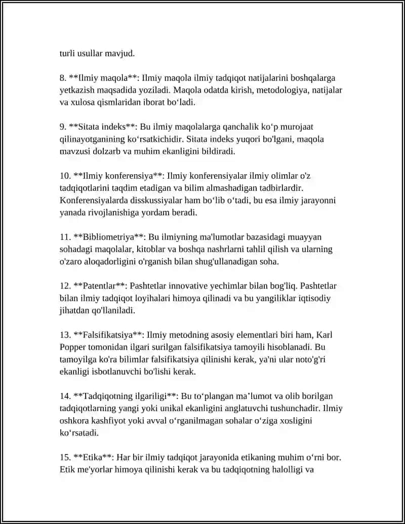 PEDAGOGIKA FANINING ILMIY TADQIQOT METODLARI 4