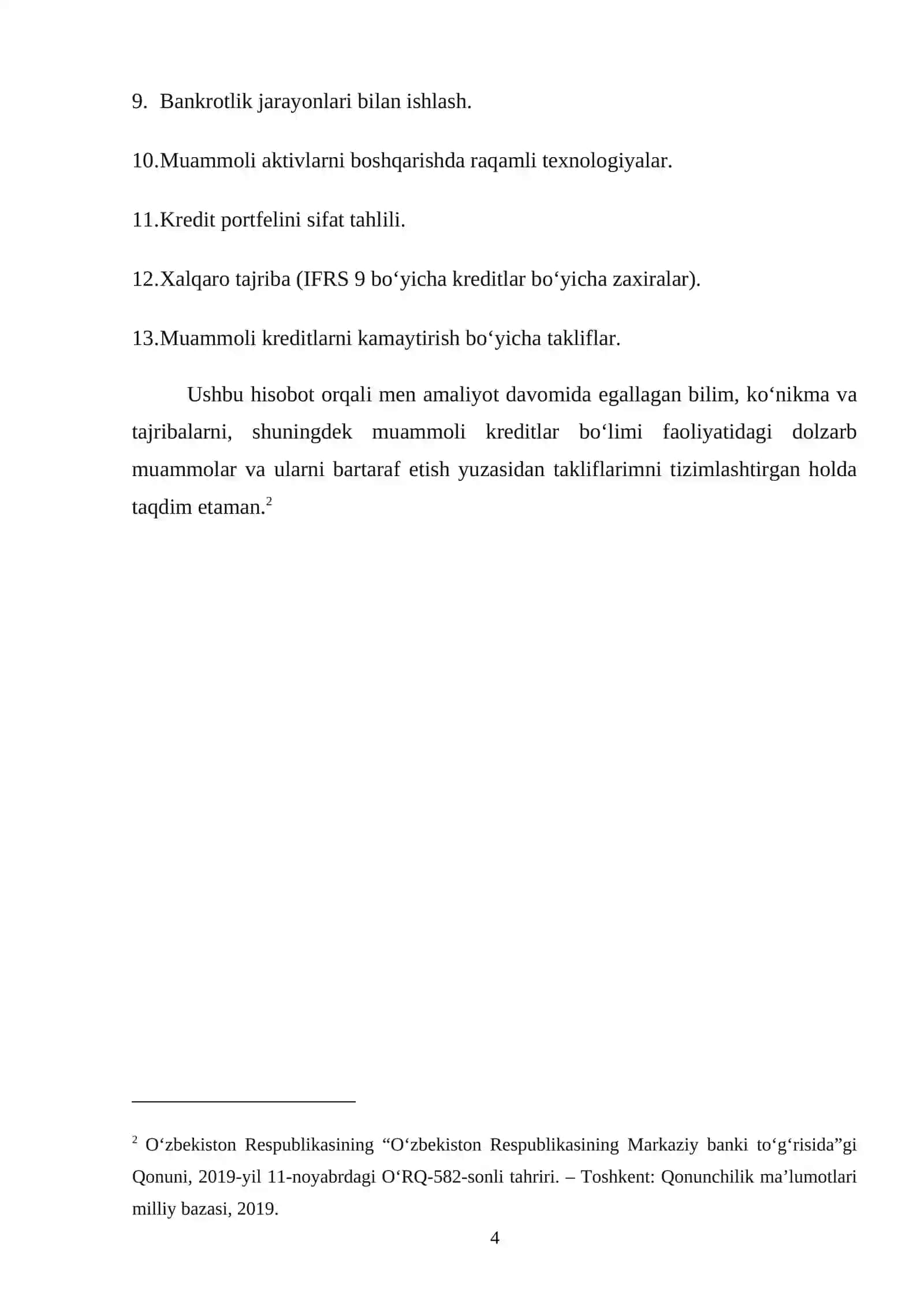 AMALIYOTI HISOBOTI. Agrobank ATB Boyovut filiali 4