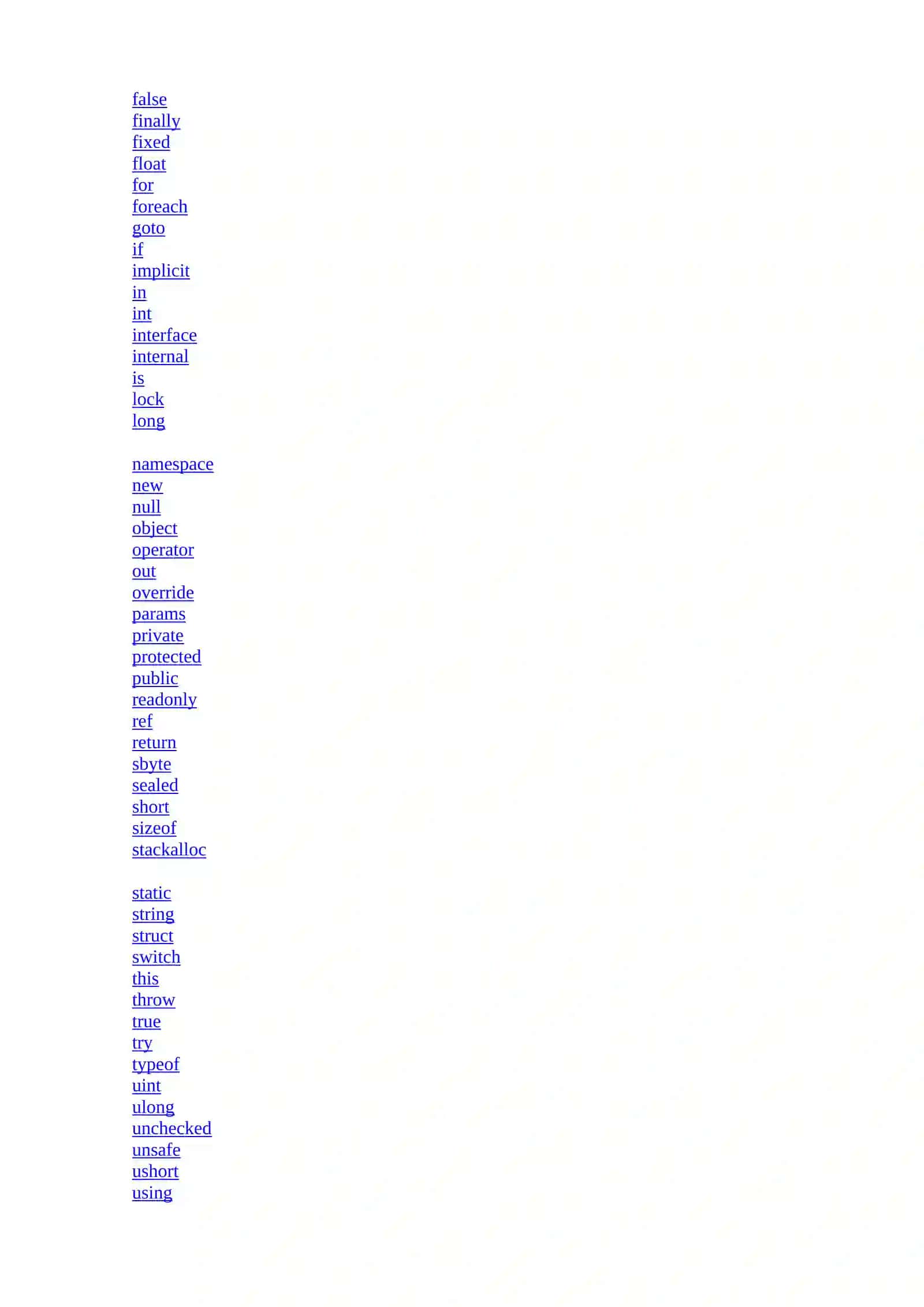 C# reference 4