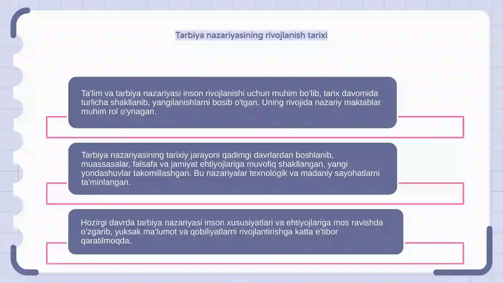 Ta'lim va tarbiya nazariyasi 4