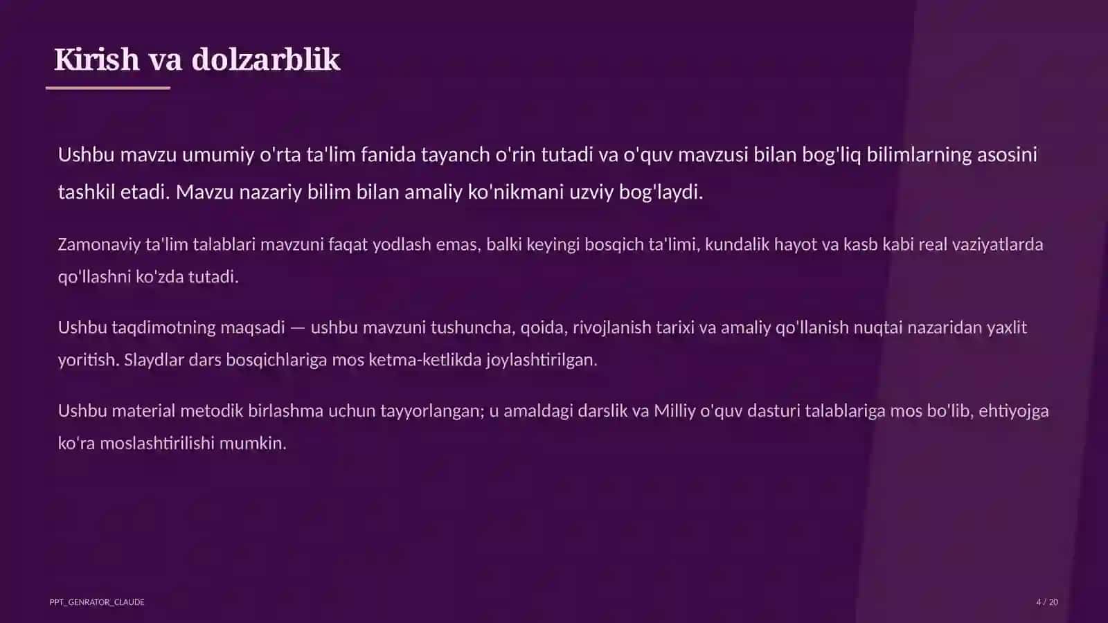 Raqamli savodxonlik va kibermadaniyat: o'quvchilar uchun amaliy mashg'ulotlar 4