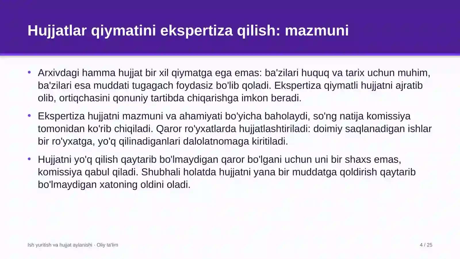 shisha sanoatida hujjatlar qiymatini ekspertiza qilish 4782 4