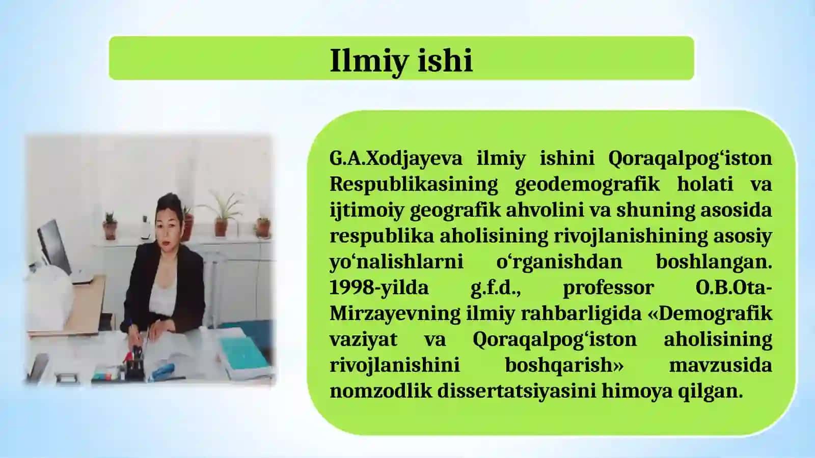 Madaniy geografiya fanidan mustaqil ishi 4