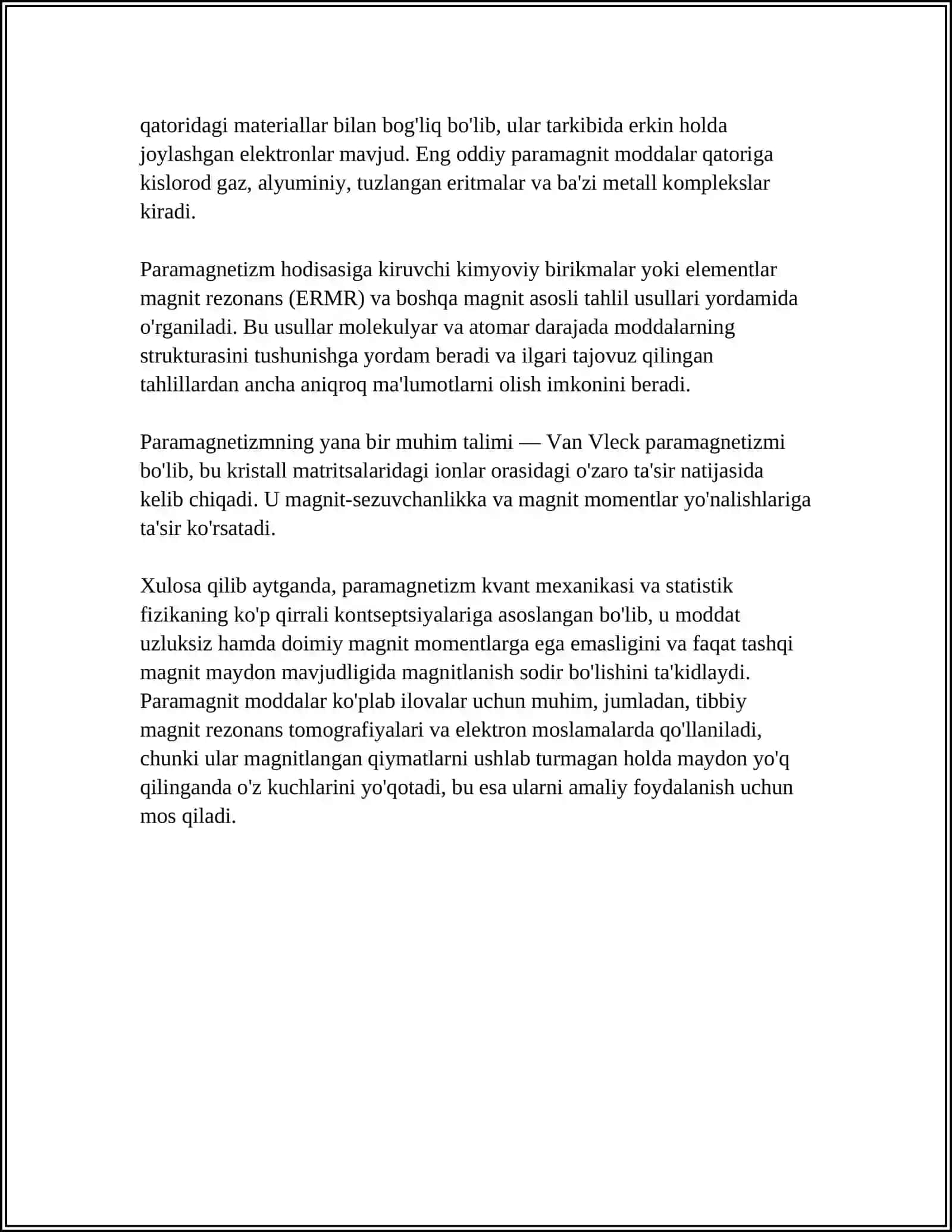PARAMAGNITIKLAR 4