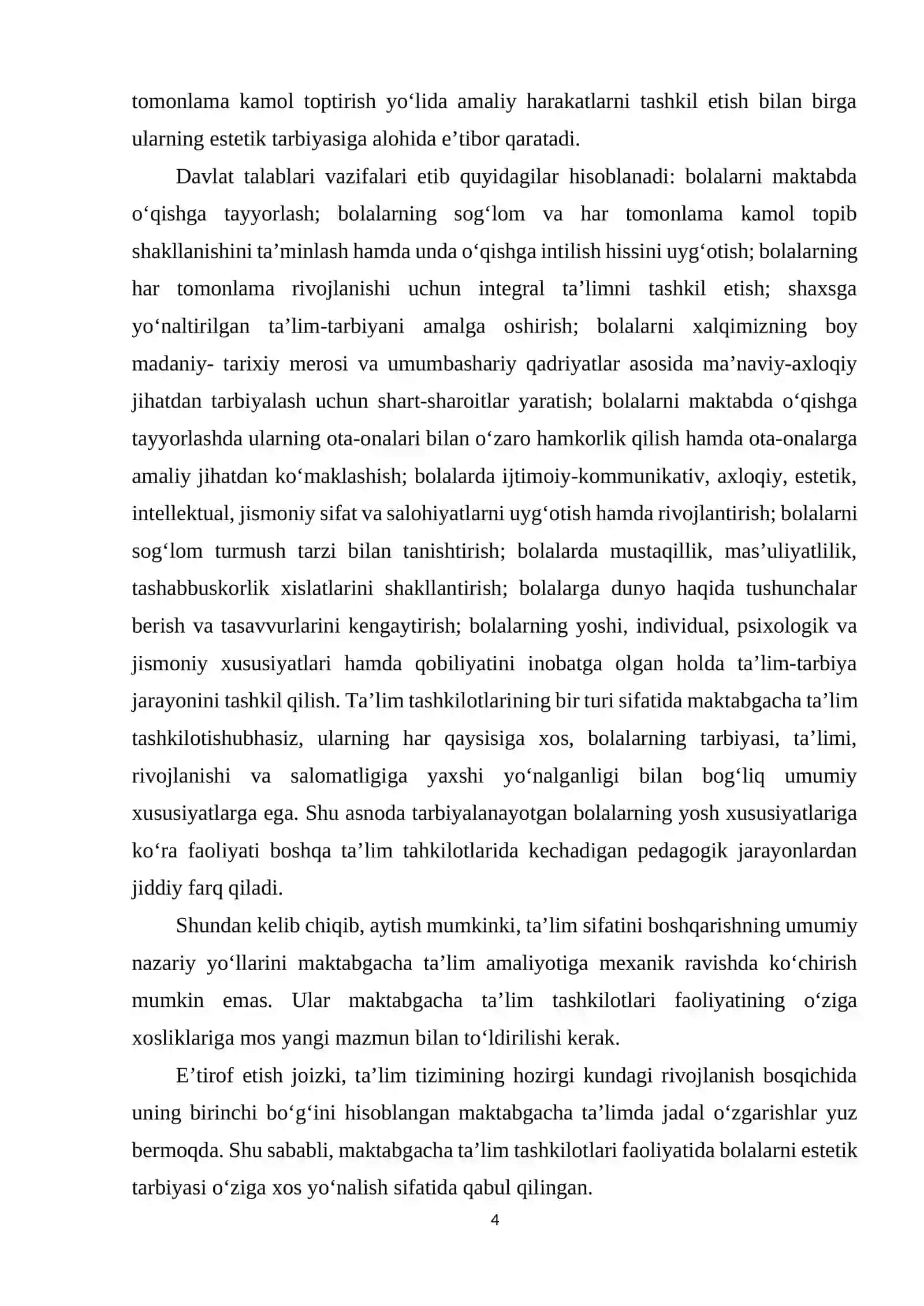 Maktabgacha ta’limda estetik tarbiya 4