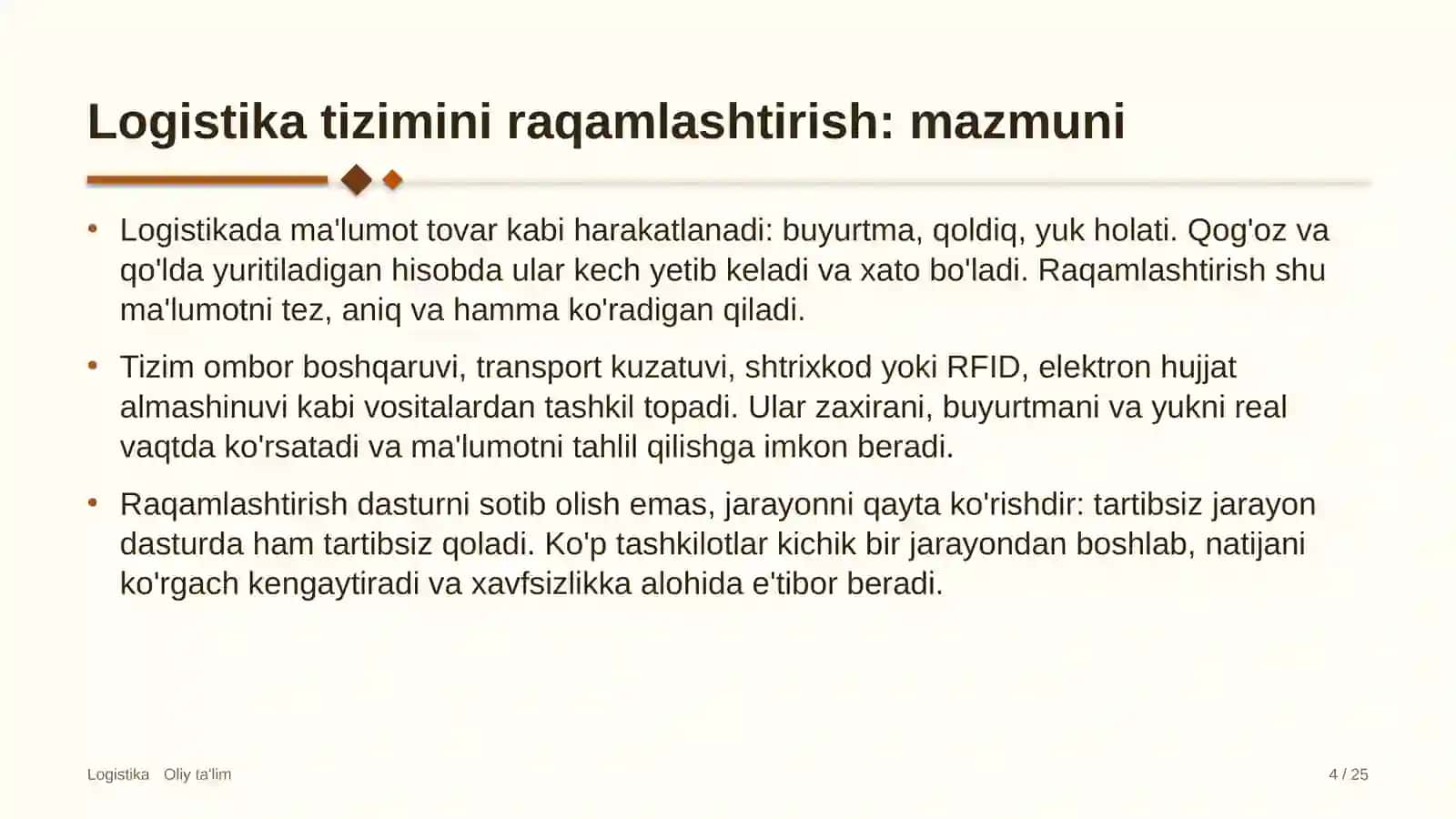 sintetik yoqilg'i ishlab chiqarishda logistika tizimini raqamlashtirish 6931 4
