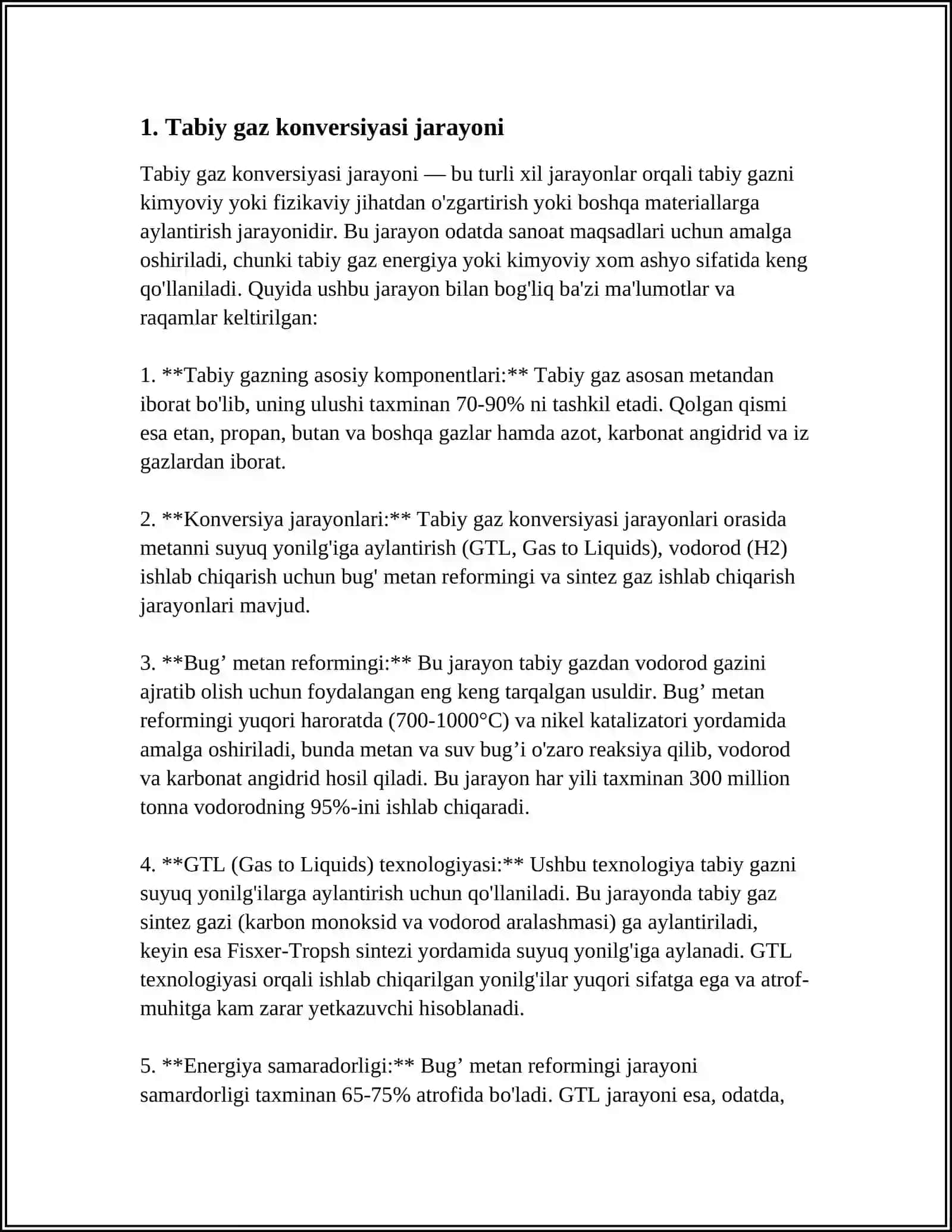 QARSHI MUHANDISLIK IQTISODIYOT INSTITUTI KIMYOVIY TEXNALOGIYA YOʻNALISHI KT 170 21 GURUH 4-KURS TALABASI MIRTEMIROVA GULCHIROY 4