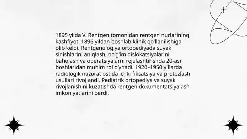 Rentgen nurlarini o‘rganish tarixi 4