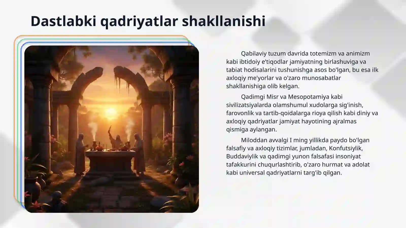 Qadriyat nazariyasining shakllanish tarixi 4