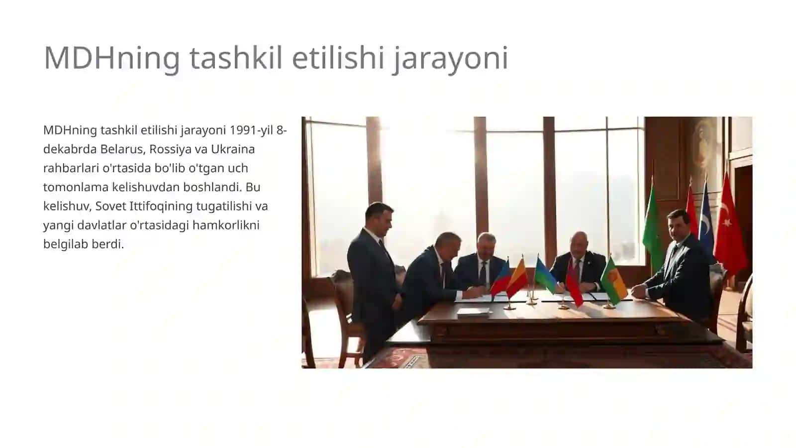 MDHning shakllanishi va rivojlanishi 4