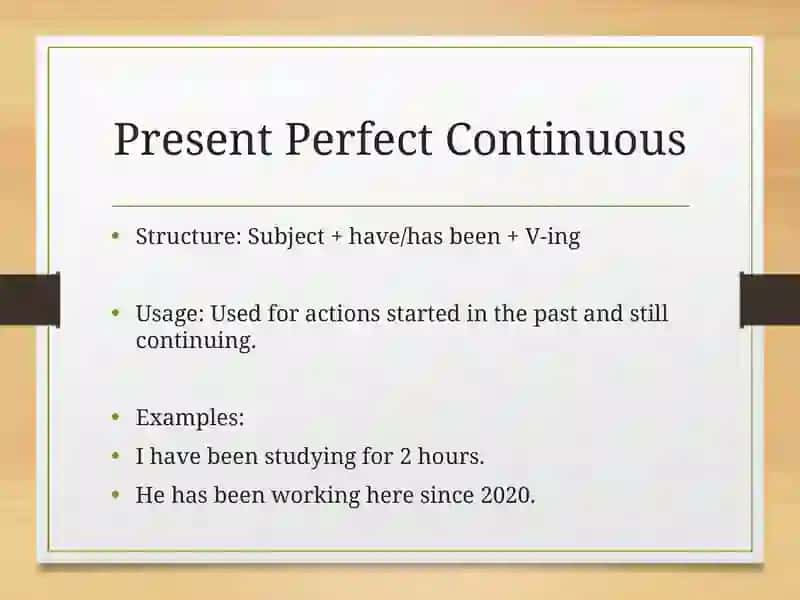 verb tenses 4