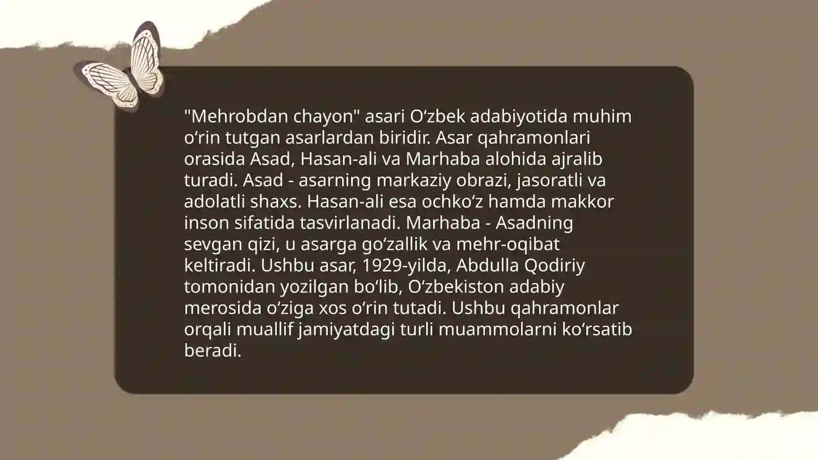 Mehrobdan chayon 4