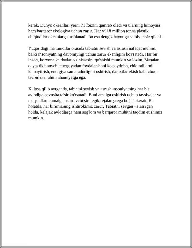 O'QISH DARSLARIDA TABIATNI SEVING VA ASRANG O'RGANISHDA YANGI METODIK TEXNOLOGIYA 4