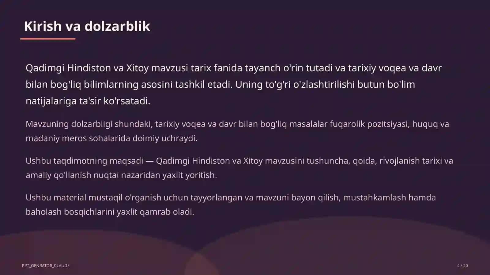 Qadimgi Hindiston va Xitoy (6-sinf) 4